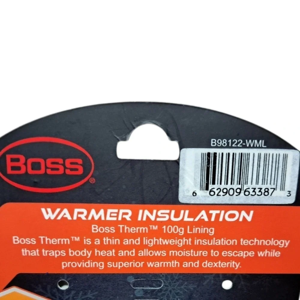 Boss NWT Arctik Series Womens Cowhide Winter Gloves Medium/Large‎ Touchscreen